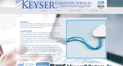 Desktop Screenshot of keysercs.com